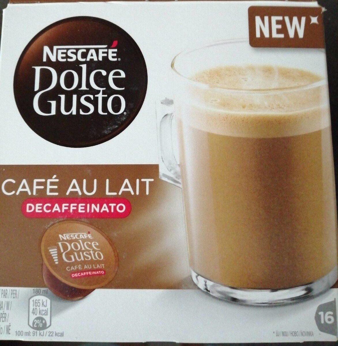 Nescafe cafe au lait deca - Prodotto - fr