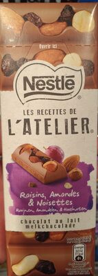Chocolat au lait Raisins, Amandes & Noisettes - Product