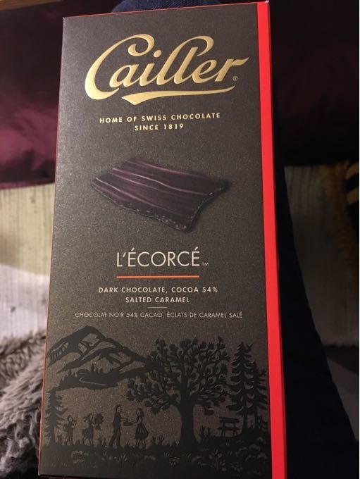 L'écorcé - Chocolat noir éclats de caramel salé - Produit