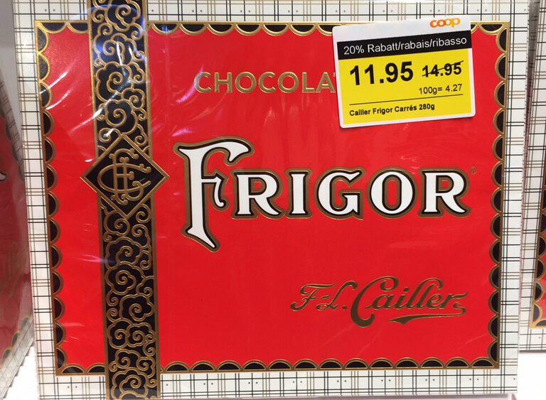 Cailler Frigor Carrés - Prodotto - fr