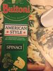 American style spinaci - Producte