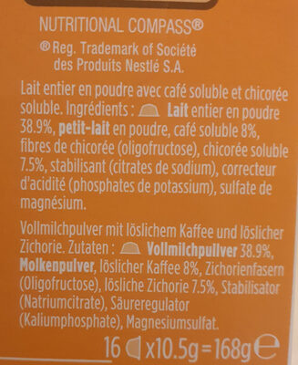 incarom latte - Ingredienti - fr
