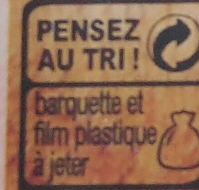 Râpé de Jambon fumé au bois de hêtre - Recycling instructions and/or packaging information - fr