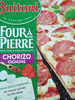 Pizza au chorizo, fromages, oignons, sauce douce aux épices - Produit