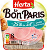 Le Bon Paris Jambon -25% de Sel - نتاج