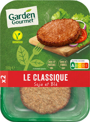 GARDEN GOURMET Le Classique Soja et Blé 150g - Product - fr