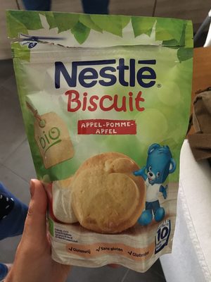 Nestle Biscuit Bio Apfel 10M 150 G - Prodotto - fr