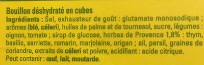 Kub Or, herbes de Provence - Maggi - Ingrédients