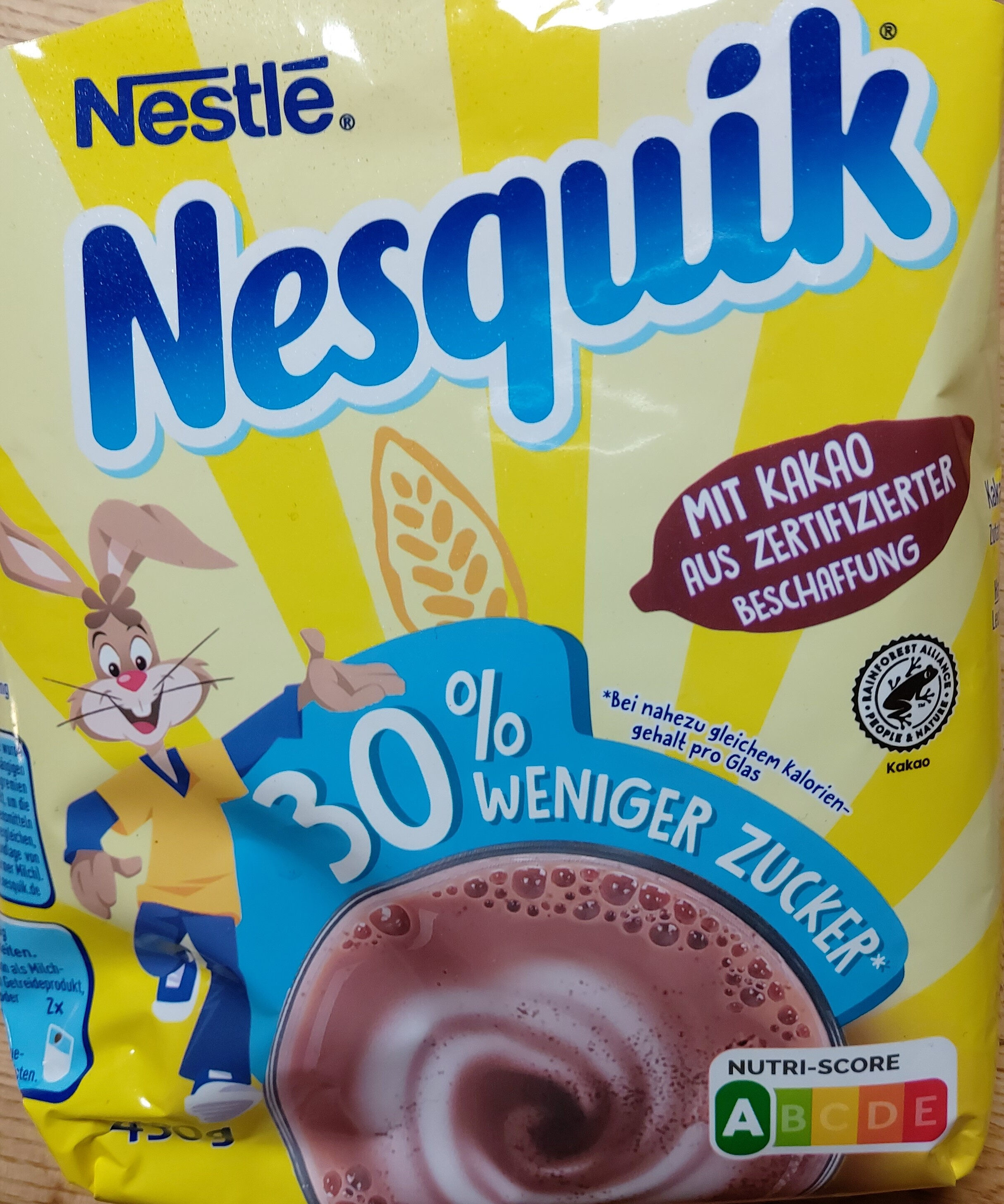 Nesquik 30% weniger Zucker - Produit - de