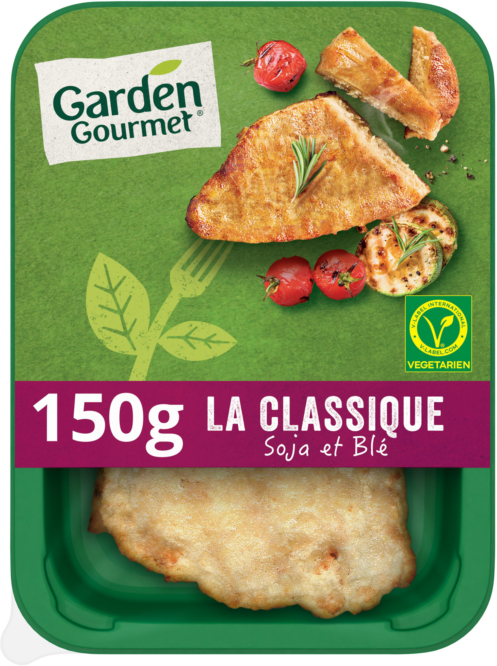 GARDEN GOURMET La Classique Soja et Blé 150g - Produit