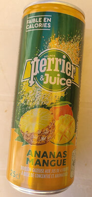 Perrier & Juice Ananas Mangue - Produit