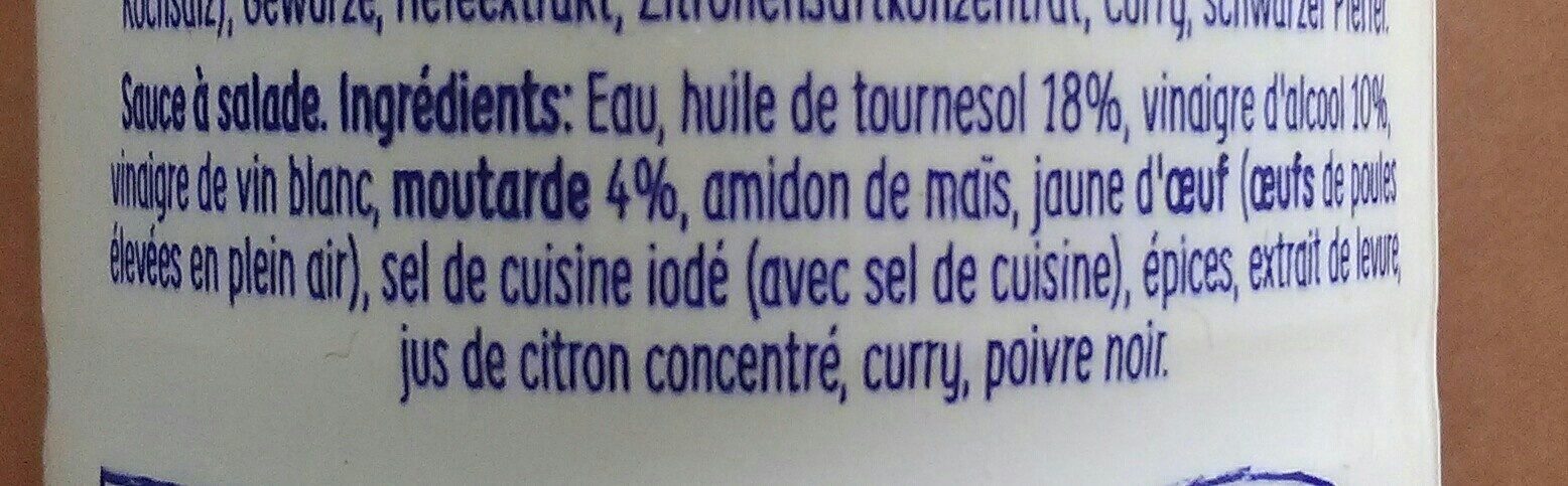 French - Ingredienti - fr
