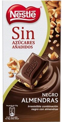 Chocolate negro sin azúcares almendras - Producte - es