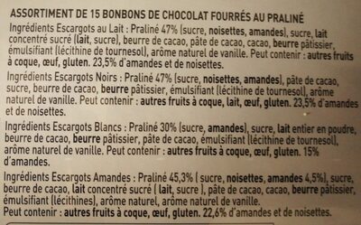 Ballotin Lanvin L'escargot Chocolat au Lait - 164 gr