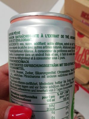 Nesta lime & mint - Ingredients - fr