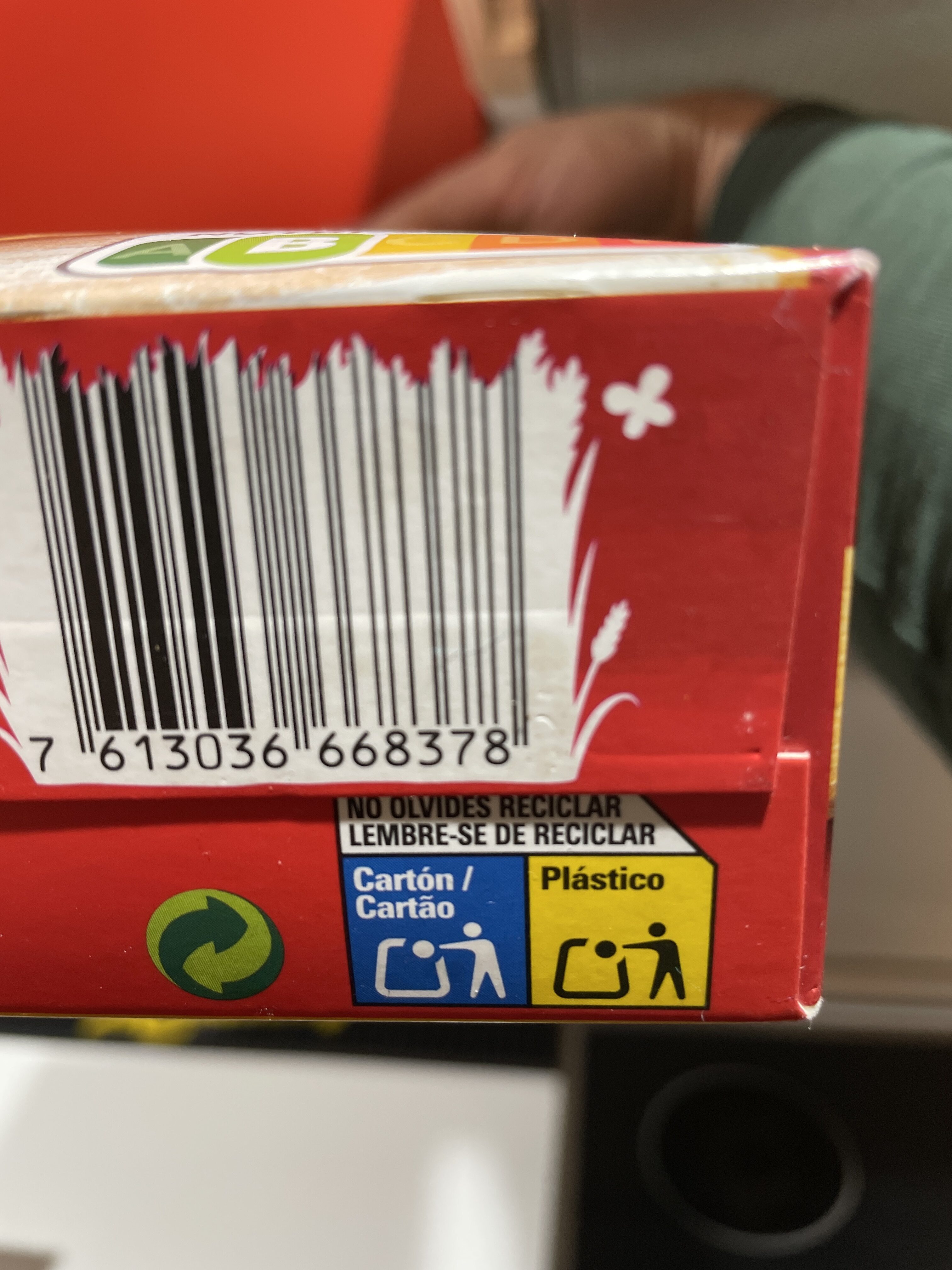 Cheerios Bio - Instrucciones de reciclaje y/o información de embalaje