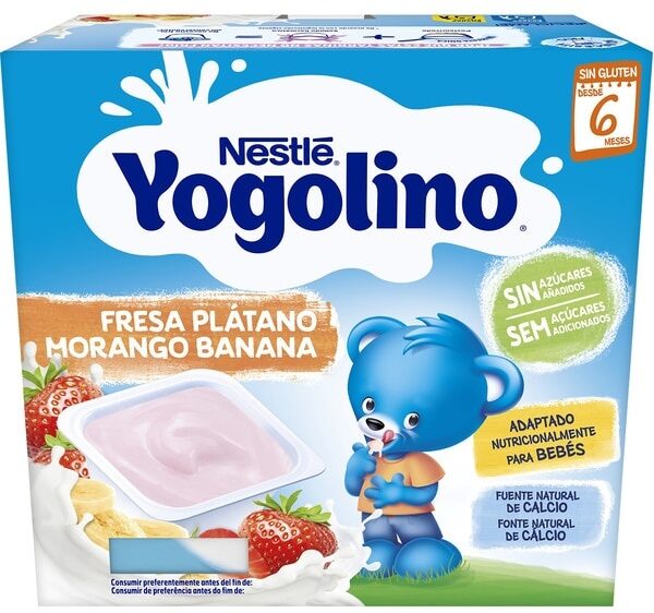 Yogolino fresa-plátano - Producto