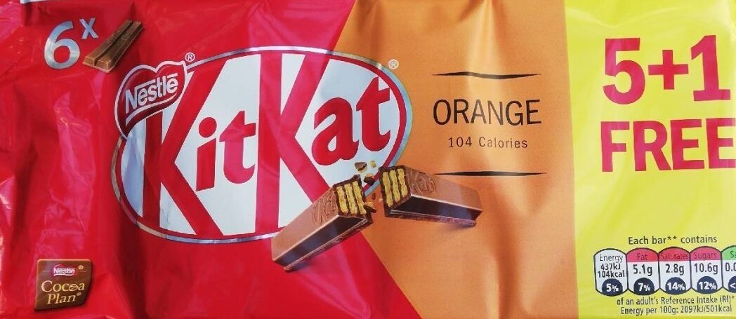 Kit Kat orange - Product - es