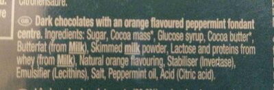 After Eight Orange & Mint Flavour - Ingredients - en