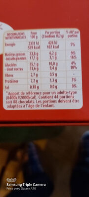 Nestlé la boîte rouge - Ingredienser - fr