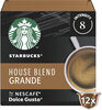 STARBUCKS by NESCAFE Dolce Gusto House Blend 12 capsules - Producte