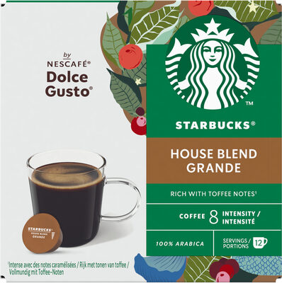 STARBUCKS by NESCAFE Dolce Gusto House Blend 12 capsules - Product - fr