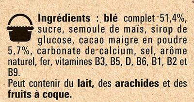 NESTLE NESQUIK Céréales 950g XXL - Ingredienser - fr