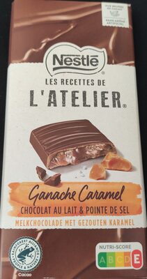 Chocolat au lait & pointe de sel ganache caramel - Producto - fr