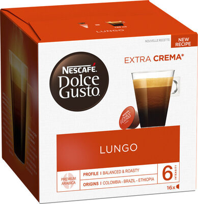 DOLCE GUSTO Lungo - Instruction de recyclage et/ou informations d'emballage