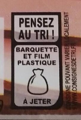 Le Bon Paris à la broche -25% de sel - Instruction de recyclage et/ou informations d'emballage
