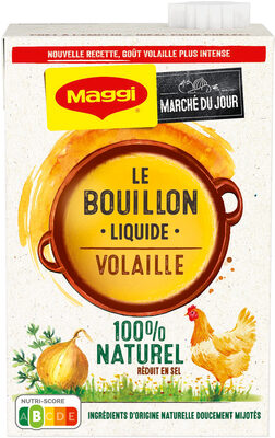MAGGI Marché du Jour Le Bouillon Liquide Volaille 400ml - Produit
