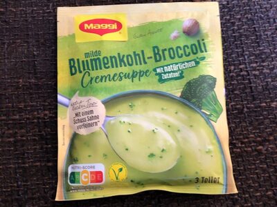 Calories in Maggi Milde Blumenkohl-Broccoli Cremesuppe
