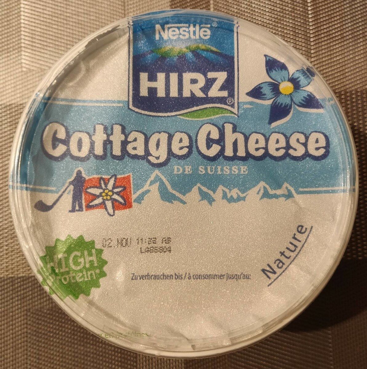 Nestlé Hirz Cottage Cheese - Produit