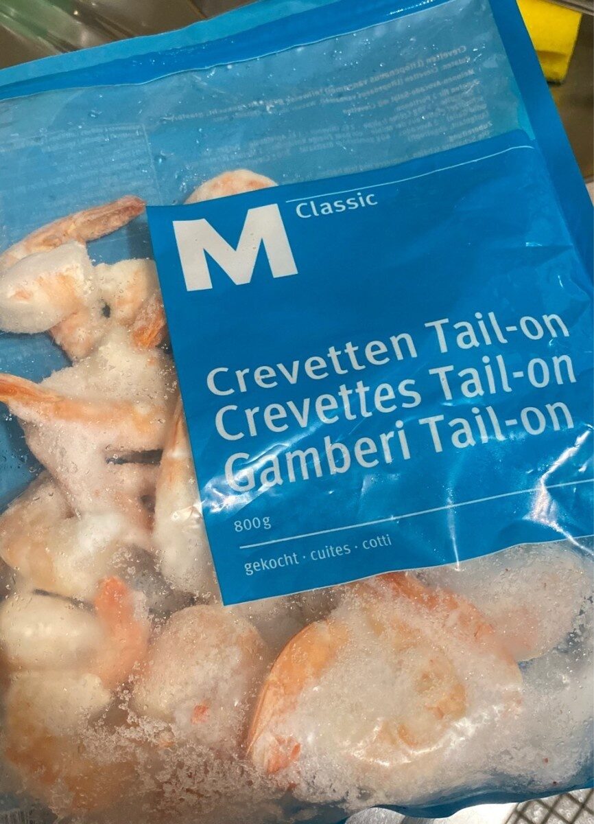 Crevettes Tail-On - Product - fr