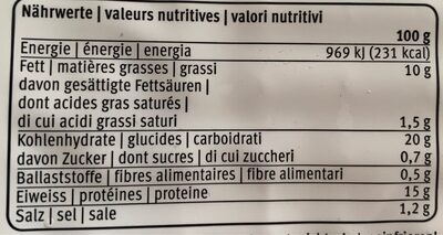 Chicken nuggets cornflakes - Valori nutrizionali - fr