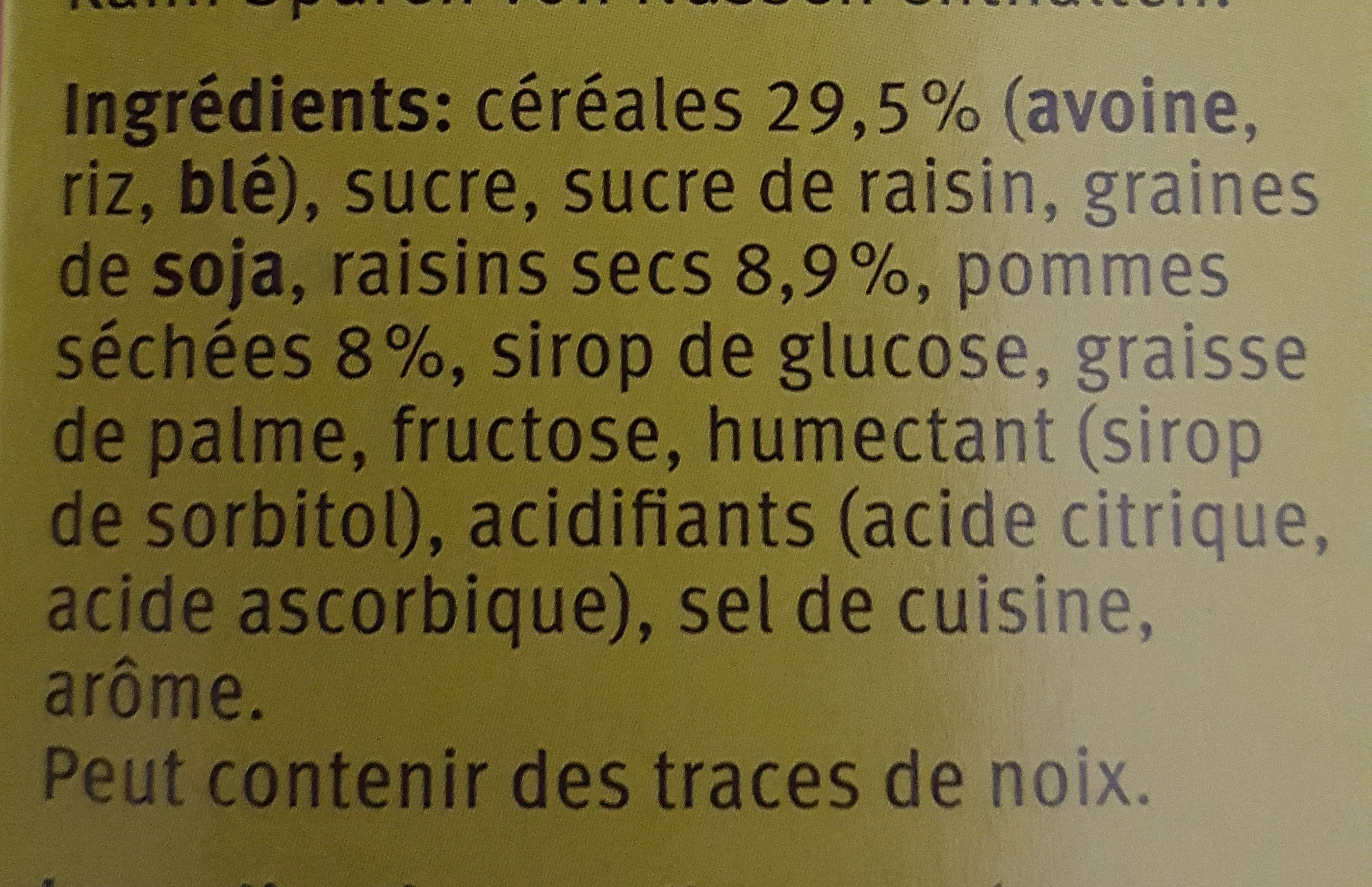 Farmer Soft - Ingredienti - fr