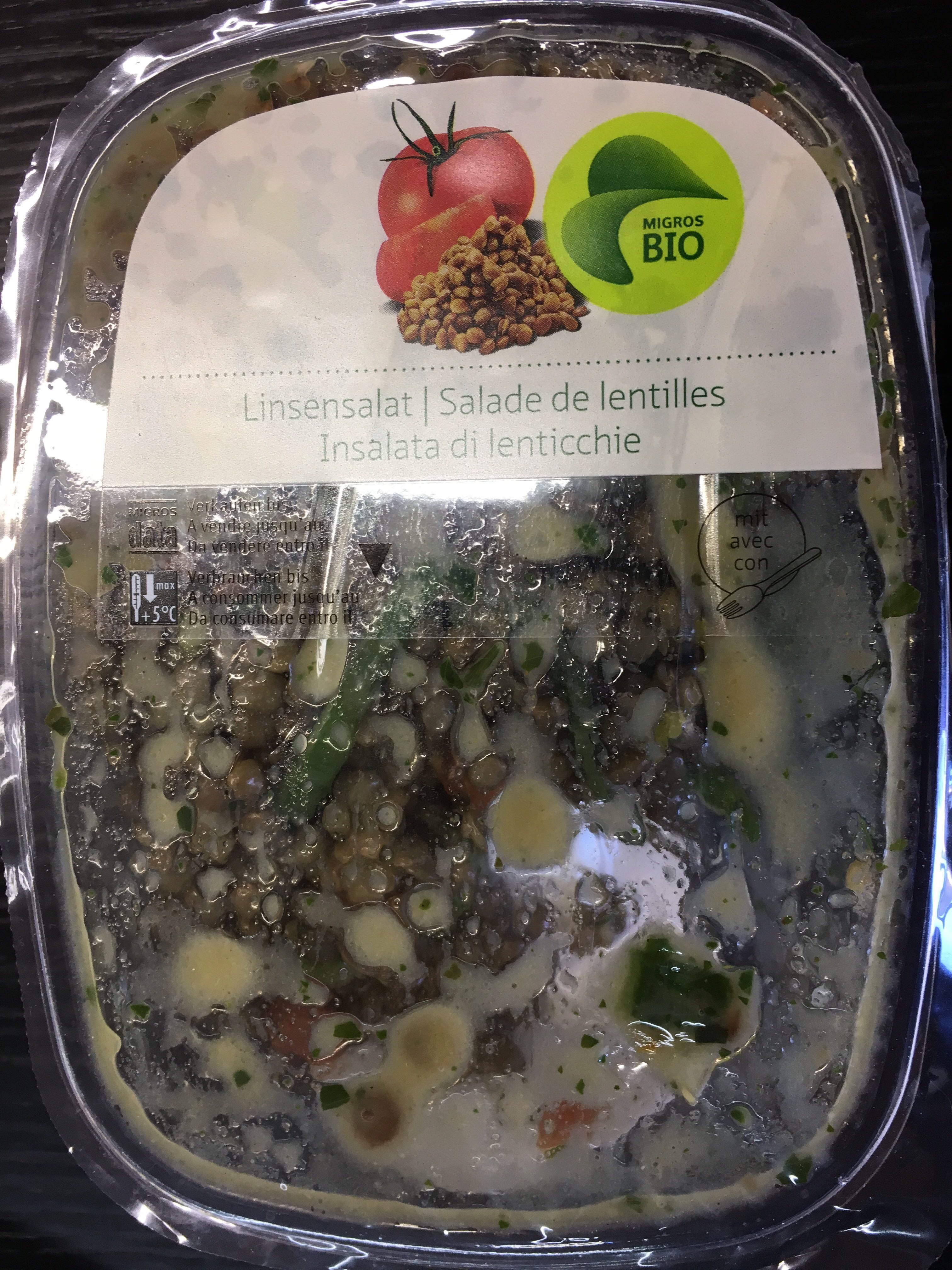 Salade de lentilles bio - Prodotto - fr
