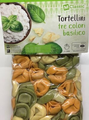 Tortellini tre colori basilico (tricolores au basilic) - Product - fr
