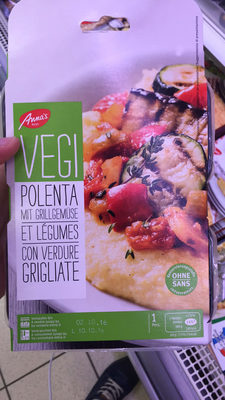 Polenta et légumes - Produit