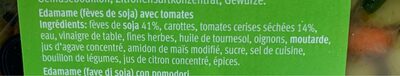 Salade d'édamame aux tomates séchées - Zutaten - fr