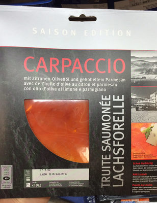Carpaccio - Produkt - fr