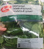 Salade d'épinards - Prodotto