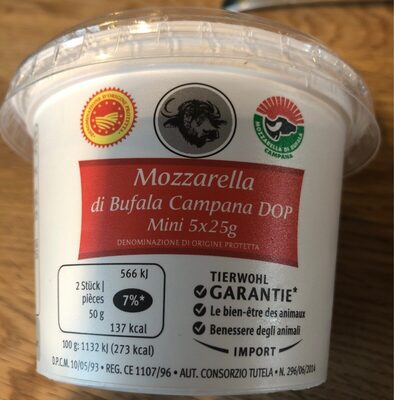 Mozzarella di Bufala Campana DOP - Produkt - fr