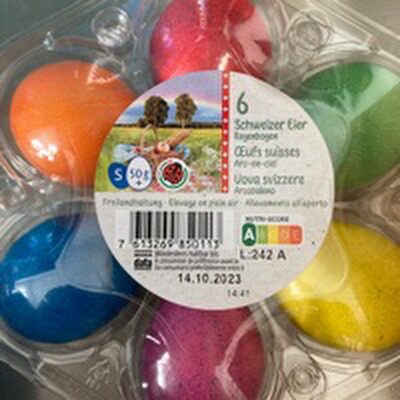 Scweizer Eier Regenbogen - Produkt - fr