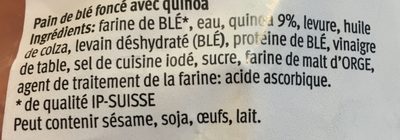 Quinoa toast - Ingredienti - fr