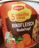 5 Min. Terrine Rindfleisch Nudeltopf - Produkt