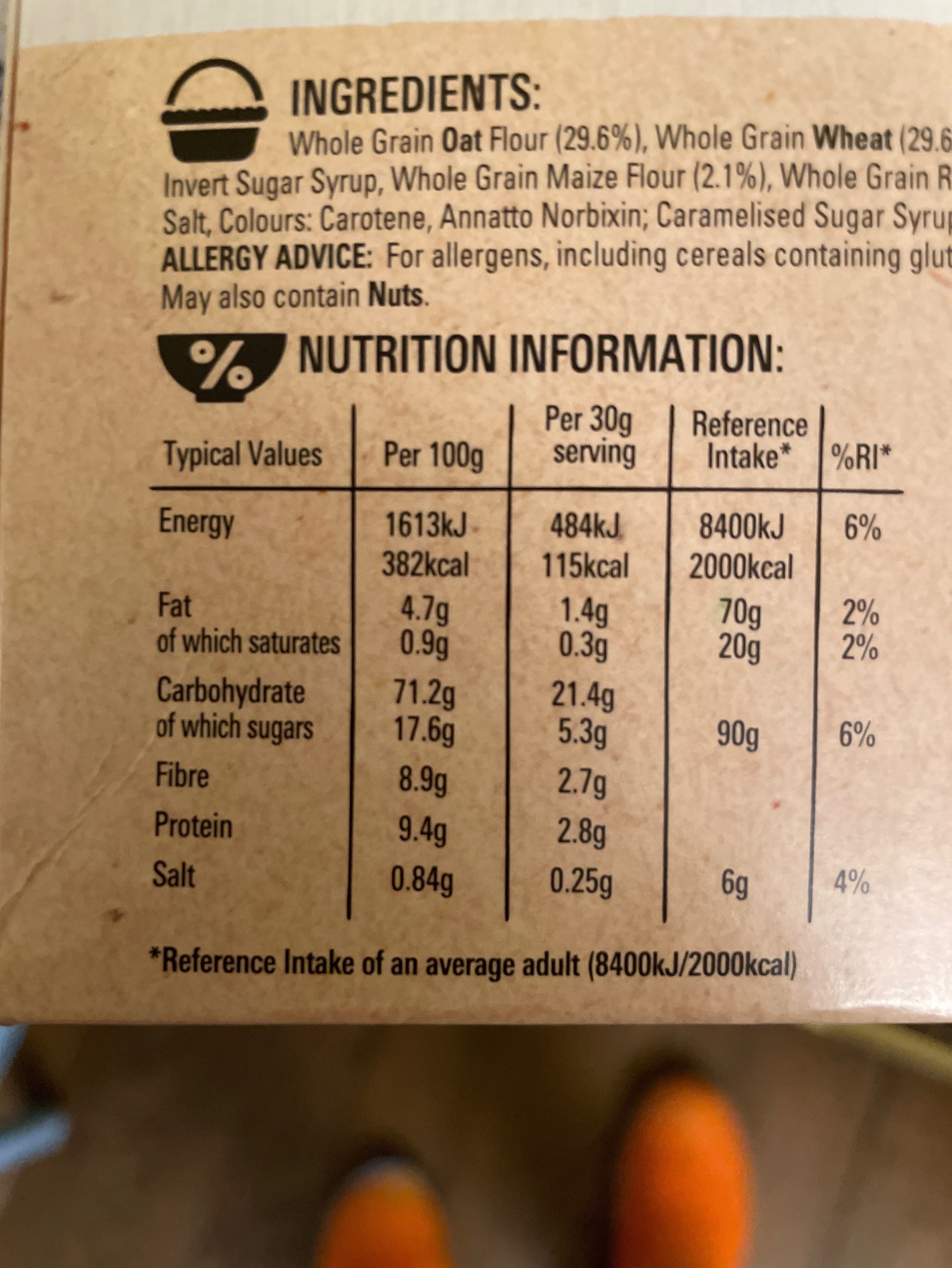 Cheerios Multigrain - Ingrediënten - en