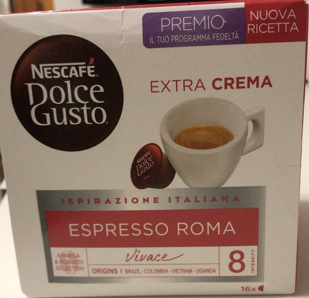 Capsules NESCAFÉ Dolce Gusto Espresso Roma 16 Capsules - Prodotto