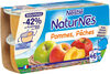 NESTLE NATURNES Pomme Pêche 4x130g - Produit