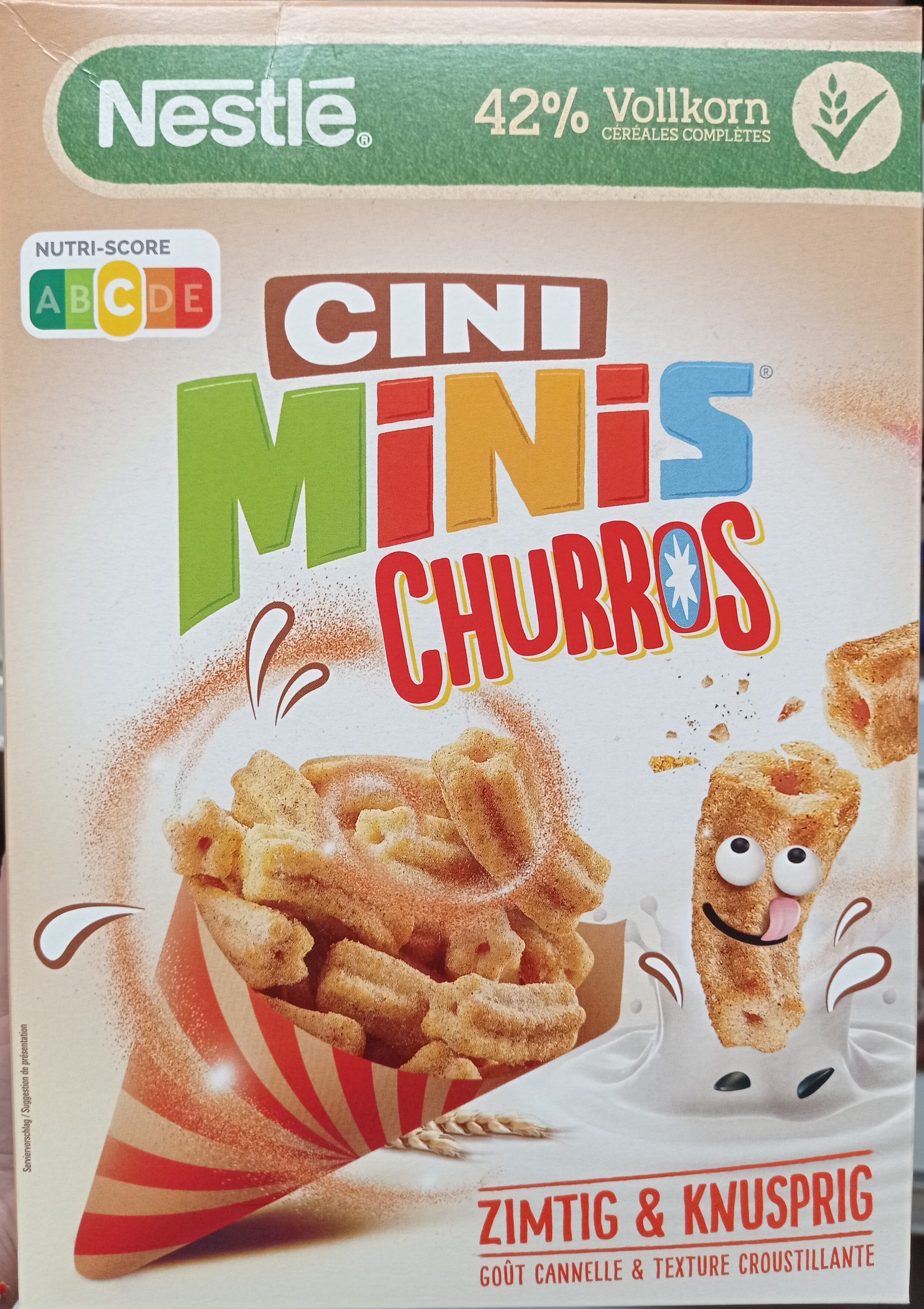 NESTLE CINI-MINIS CHURROS Céréales 360g - Produkt